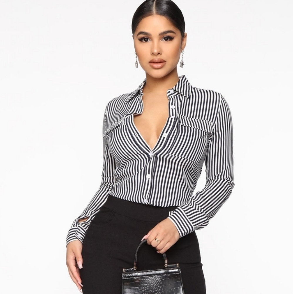 Riley Stripped Dress Shirt